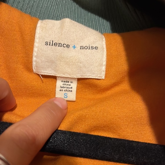 Silence + noise bomber jacket. UO - Picture 2 of 4
